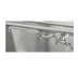 Thumbnail image #1 for Double-Jointed Wall/Splash-Mount Pot Filler Faucet with Wrist Handle