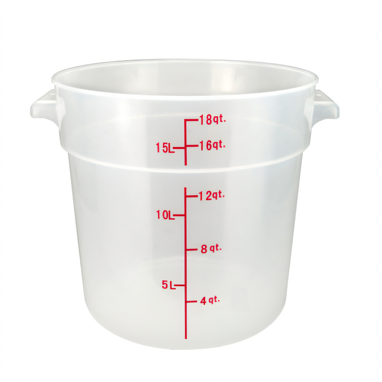 Product image #1 for Winco PTRC-18 Commercial Food Storage Containers Case of 6