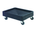 Thumbnail image #1 for Cateraide™ Black Polyethylene Handle-Free Platform Pan Carrier Dolly