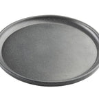Thumbnail image #1 for TableCraft Products Terra Collection™ 11809 Round Melamine Serving Plate, 9-inch, Gray with Speckles Case of 6