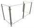 Thumbnail image #1 for Hatco Flav-R-Shield Full-Service Pass-Over Sneeze Guard, 48 Inch Wide, Single-Sided