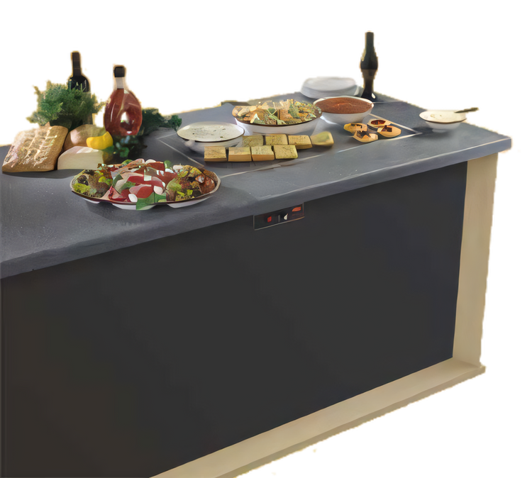 Product image #1 for Hatco Glo-Ray Built-In Rectangular Simulated Stone Heated Shelf, 31-5/8 x 19-5/8 x 2-1/4 Inches