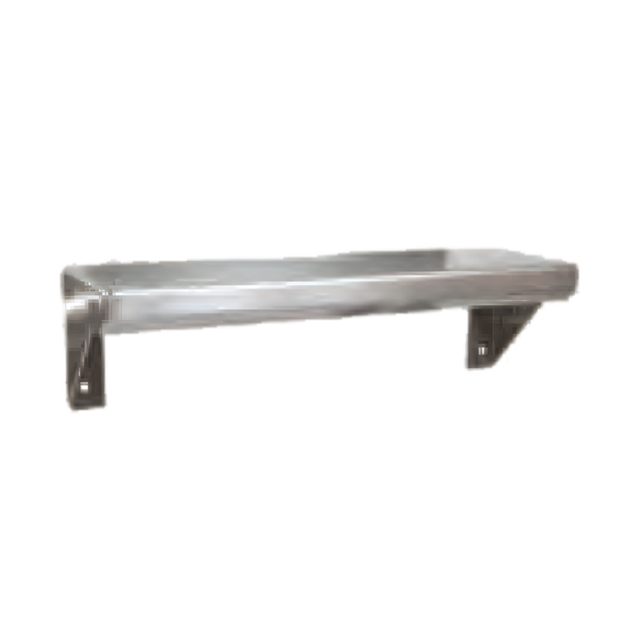 Product image #1 for John Boos Wall-Mounted Lavatory Shelf, 16 Inch x 5 Inch, 300 Series Stainless Steel