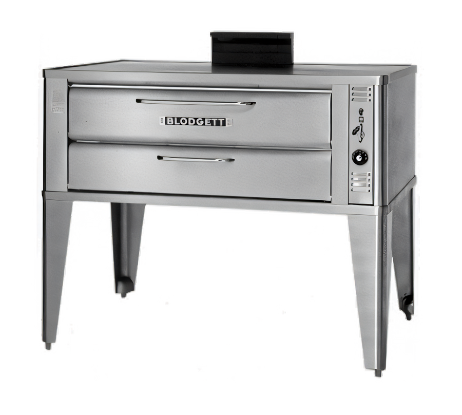 Product image #1 for Blodgett 961P DOUBLE Double-Deck Gas Pizza Oven with 42 x 32-Inch Deck Interiors