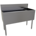 Thumbnail image #1 for Glastender 42-Inch Underbar Combo Ice Bin/Cocktail Unit with Right Bottle Well and 84 lb. Ice Capacity
