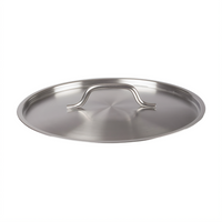 Winco SSTC-20 Pot and Pan Lids Case of 12