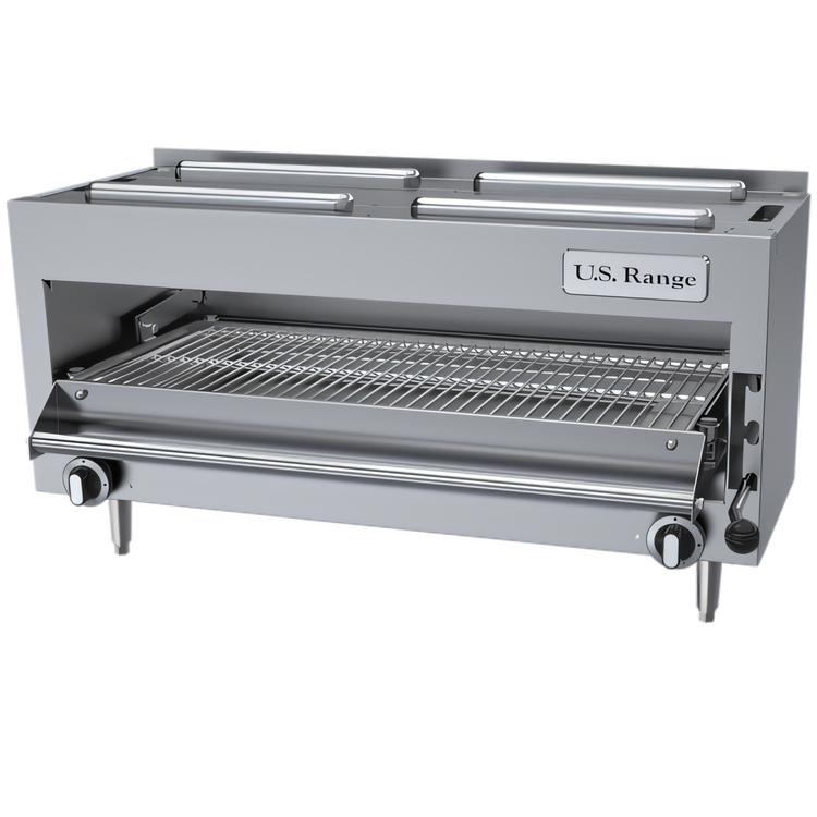 Product image #1 for US Range U Series Countertop Infrared Gas Salamander Broiler, 34-Inch Wide, 40,000 BTU