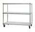 Thumbnail image #1 for New Age Mobile Two-Tier Aluminum Tray-Drying Rack, 40-Tray Capacity for 18