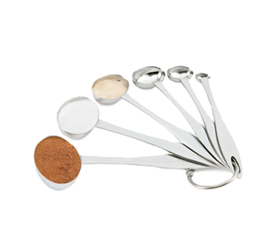 Product image #1 for Vollrath Six-Piece Oval Measuring Spoon Set, 18/8 Stainless Steel