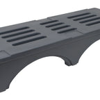 Thumbnail image #1 for Quantum QFSD-2260 Plastic Dunnage Rack with Ventilated Top, 60 x 22 x 12 Inches, 4,000 lb. Capacity