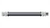 Thumbnail image #1 for 48-Inch Stationary Equipment Gas Connector Hose, 3/4-Inch Connection, Stainless Steel Braid with Yellow PVC Coating
