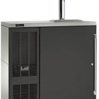 Thumbnail image #1 for Perlick Corporation Quick Ship DDS36-BS-L-STK 36-Inch Self-Contained Direct Draw Draft Beer Dispenser, 1 Section, 1 Half Barrel