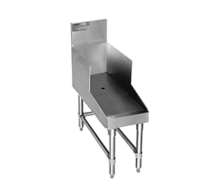 Product image #1 for Eagle Spec-Bar Freestanding Recessed Stainless Steel Workboard with Perforated Insert and Drain, 30 Inch Wide