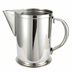 Thumbnail image #1 for Winco 64 oz Stainless Steel Water Pitcher with Ice Guard and Mirror Finish