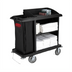 Thumbnail image #1 for Rubbermaid Commercial Products FG619000BLA Xtra Housekeeping Carts