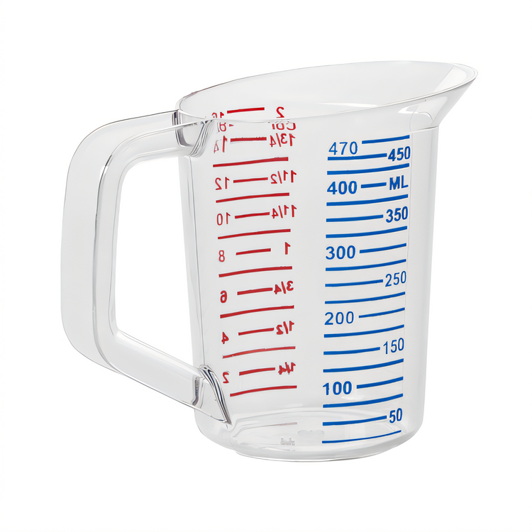 Product image #1 for Bouncer 1 Pint Clear Polycarbonate Measuring Cup