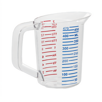 Bouncer 1 Pint Clear Polycarbonate Measuring Cup