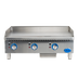 Thumbnail image #1 for Globe 36-Inch Gas Countertop Griddle with Thermostatic Controls, 90,000 BTU