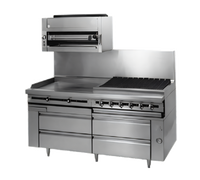 Titan JRLH-04R-T-54 54-Inch Refrigerated Chef Base with 4 Drawers, Remote Ready