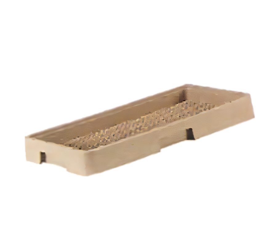 Product image #1 for Traex Half-Size Open Flatware Dishwasher Rack with Mesh Bottom, Beige