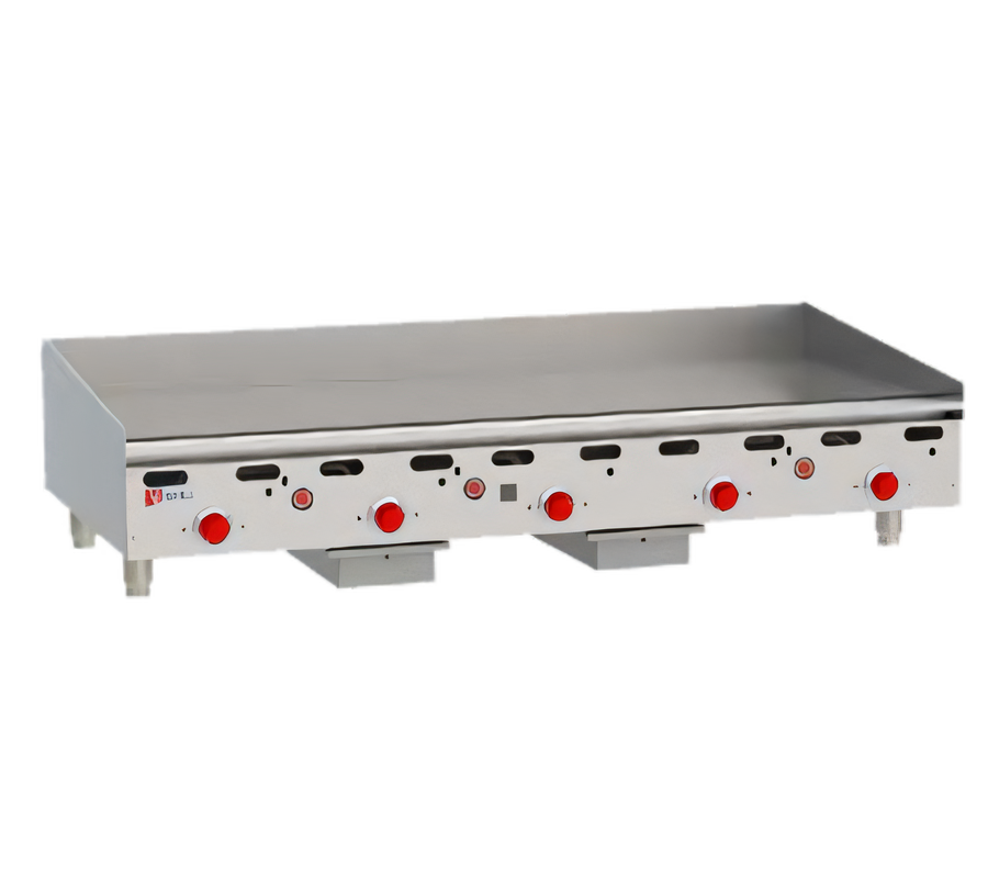 Product image #1 for Wolf ASA60-30 Heavy Duty Countertop Gas Griddle with 1" Plate, 60" Wide