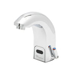 Thumbnail image #1 for T&S Brass Chekpoint EC-3142-HG Touchless Above-Deck Electronic Single-Hole Deck-Mount Faucet, 2.2 GPM, Chrome, Low Lead