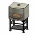 Thumbnail image #1 for Marra Forni Square Wood-Fired Pizza Oven with 35