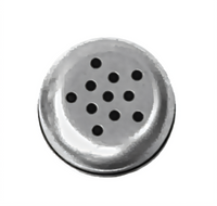 American Metalcraft 3306T Perforated Stainless Steel Cheese Shaker Lid for 6- or 8-Ounce Shakers