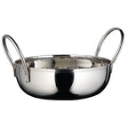 Thumbnail image #1 for Winco KDB-5 Round Stainless Steel Kady Bowl, 20 oz., 5-Inch Diameter, Mirror Finish, Welded Handles Case of 96