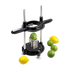Thumbnail image #1 for Tellier Manual Lemon Slicer with Serrated Stainless Steel Blades and Suction Cup Feet