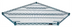 Thumbnail image #1 for Quantum 36-Inch x 18-Inch 5-Sided Wire Shelf for 18-Inch Deep Adjacent Units, Green Epoxy Antimicrobial Finish