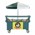 Thumbnail image #1 for Cambro Camcruiser® 4-Well Vending Cart with 72-Inch Umbrella, Granite Green