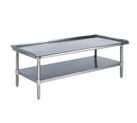 Eagle Group 96-3/8-Inch Wide Stainless Steel Griddle Equipment Stand with Open Base and Undershelf
