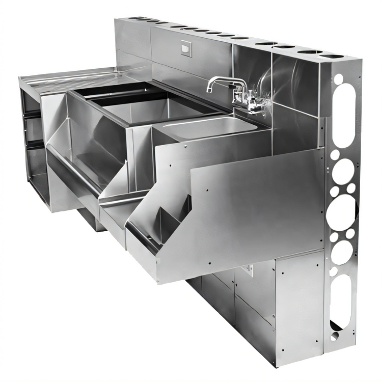 Product image #1 for CHOICE 41-Inch High Modular Bar Die for Underbar Equipment