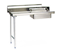 Eagle Group Straight Soiled Dishtable with Pre-Rinse Sink, Left-to-Right Operation, 96