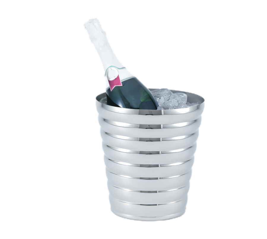 Product image #1 for Beehive-Style Non-Insulated Stainless Steel Wine/Champagne Bucket, 7-7/8 Inch Top Diameter