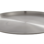 Thumbnail image #1 for American Metalcraft SSP9 9-Inch Round Stainless Steel Plate with Satin Finish Case of 36