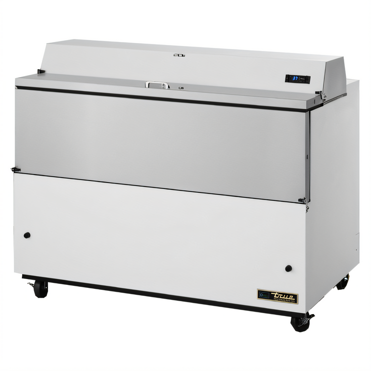 Product image #1 for True TMC-49-HC Mobile School Milk Cooler, 12-Crate Capacity, Forced-Air Refrigeration