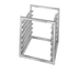 Thumbnail image #1 for Standard Heavy-Duty Aluminum End-Load Bun Pan Rack for Reach-In Refrigerators, 7-Pan Capacity
