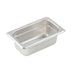 Thumbnail image #2 for Winco 1/9 Size Solid Steam Table Pan, 2-1/2 Inch Deep, 23 Gauge Stainless Steel