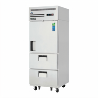 Everest Refrigeration One-Section Door and Drawer Combo Reach-In Refrigerator, 23 Cu. Ft., 29-1/4 Inches Wide