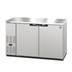 Thumbnail image #1 for Hoshizaki BB59-S Two-Section Back Bar Refrigerator with Solid Locking Swing Doors, Stainless Steel Exterior, 59-1/2 Inch Wide