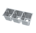 Thumbnail image #1 for Vollrath Three-Compartment Weld-In/Undermount Sink, 14 x 12 x 12 Inches Deep, 18-Gauge Stainless Steel