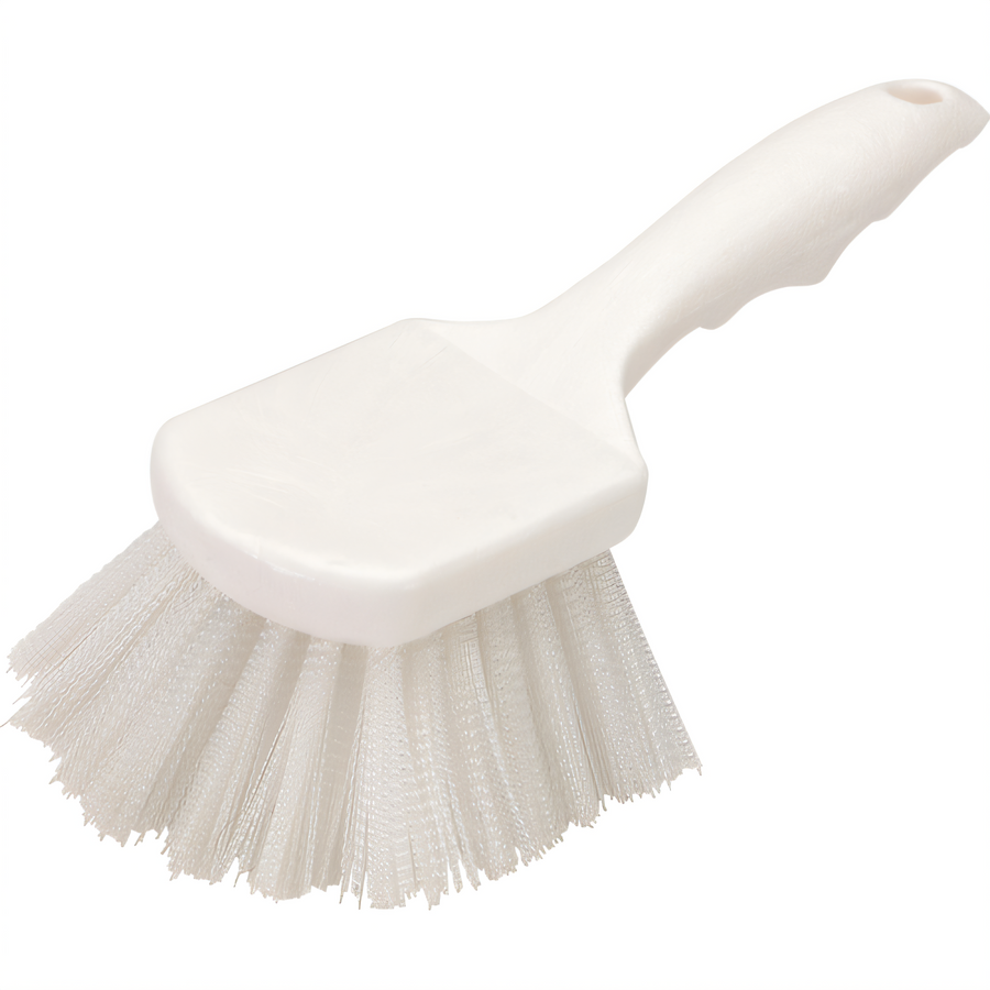 Product image #1 for Flo-Pac 8-Inch Utility Scrub Brush with Pistol Grip Handle and Nylon Bristles