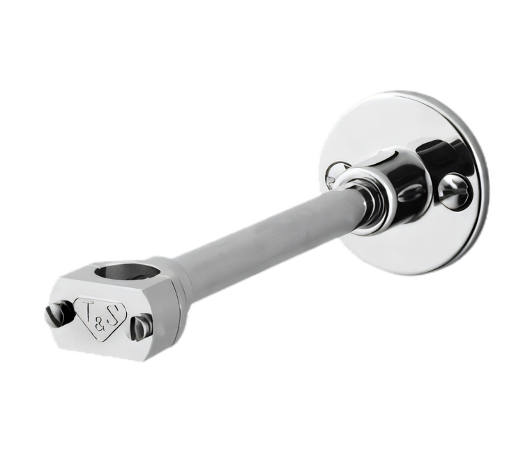 Product image #1 for T&S Brass 6 Inch Chrome Plated Brass Wall Bracket for Pre-Rinse Systems