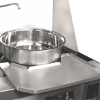 Thumbnail image #1 for Town Equipment 229202 Wraparound Range Spice Shelf, Stainless Steel, 28 x 21 x 1.5 in