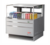 Thumbnail image #1 for Turbo Air TOM-36L-UFD-S-1S-N 36-Inch Low-Profile Horizontal Open Display Merchandiser, 4.6 Cu. Ft., Self-Contained, R-290