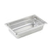 Thumbnail image #2 for Quarter-Size Anti-Jamming Solid Steam Table Pan, 2-1/2 Inch Deep, 23 Gauge Stainless Steel