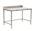 Thumbnail image #1 for Eagle Group 48 Inch x 30 Inch Poly Top Cutting Table with 4-1/2 Inch Removable Stainless Backsplash