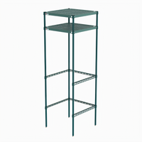 Metro Super Erecta Pro 24-Inch x 24-Inch Housing Unit with 2 Overhead Shelves